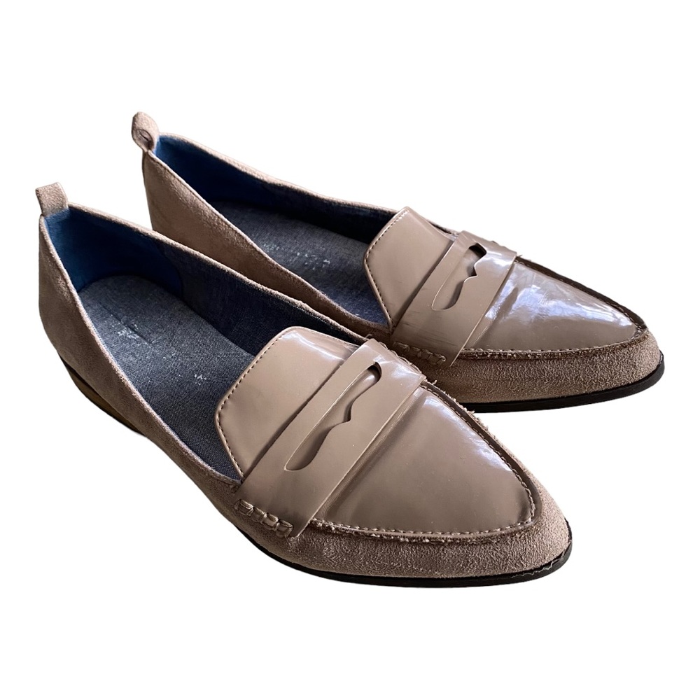 Dr. Scholls Eclipse Blush Pink/Beige Slip-on Career Casual Loafers Shoes 7